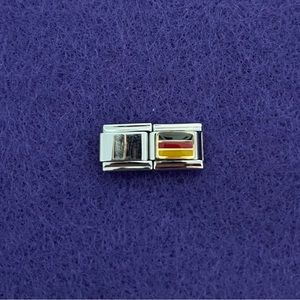 German flag Italian charm